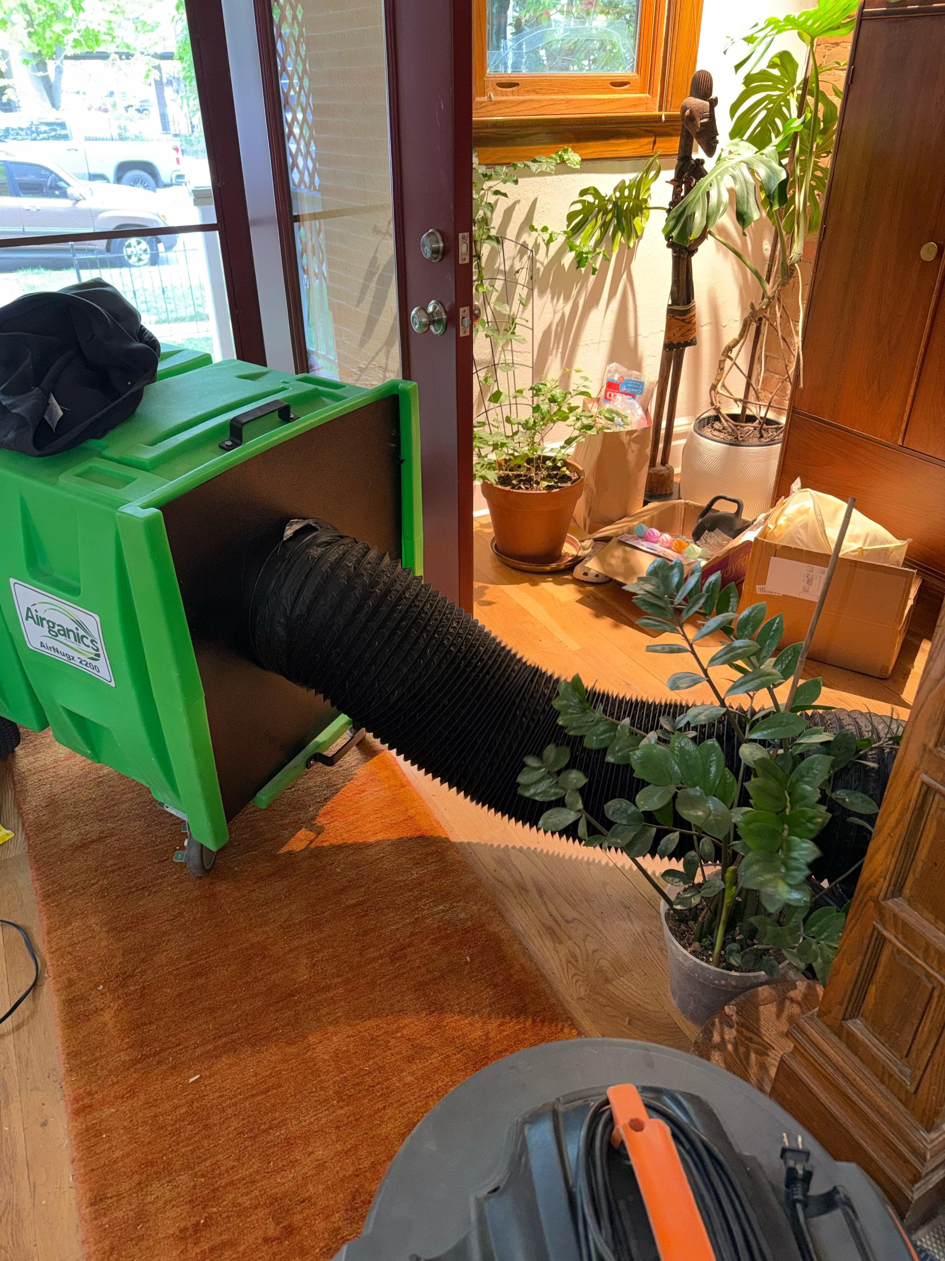 Furnace cleaning on a Front Range home