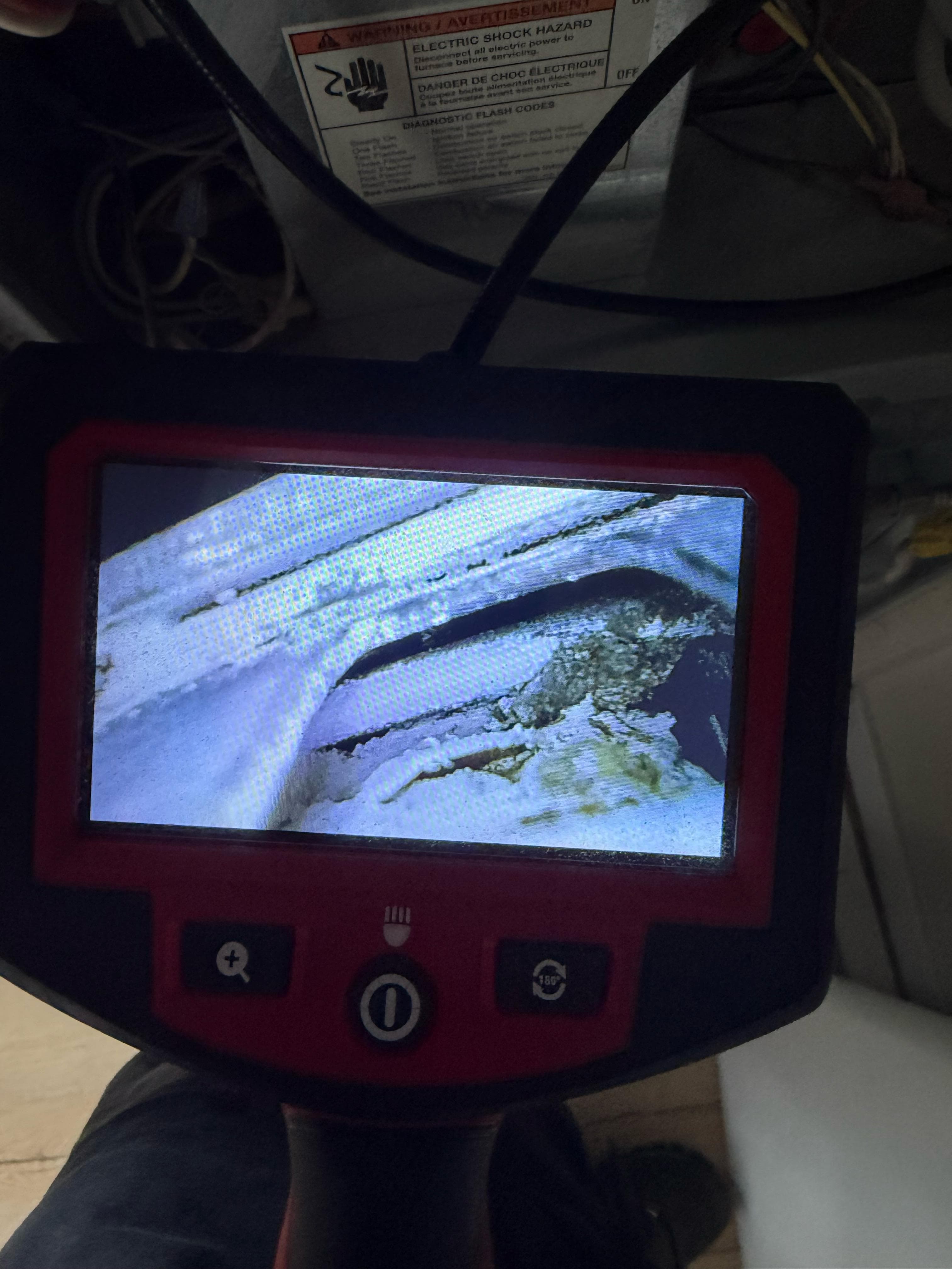 Air duct cleaning with negative-pressure vacuum equipment